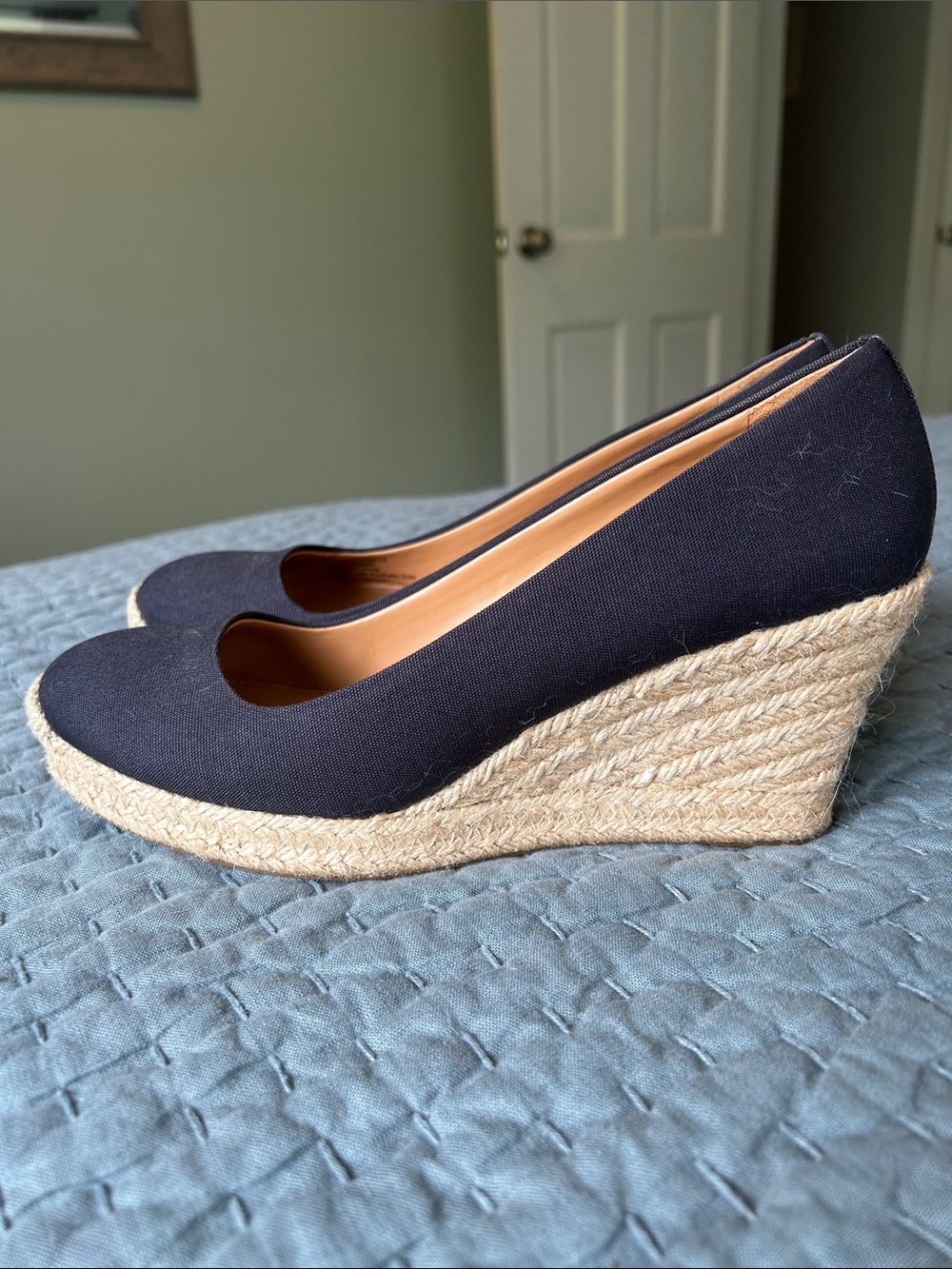 J. Crew 8.5 Espadrille Wedges